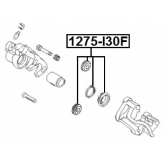 Ремкомплект переднего тормозного суппорта CHEVROLET Epica/Leganza/Rezzo FEBEST 1275-I30F фото 2