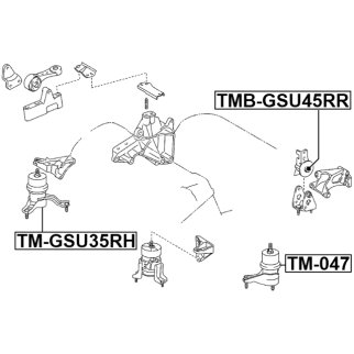 Сайлентблок FEBEST TMB-GSU45RR фото 2