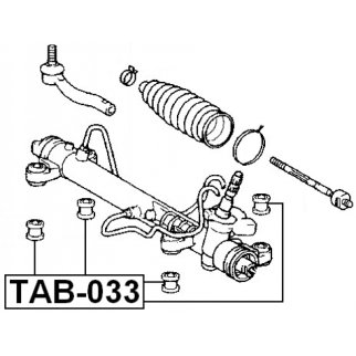 Сайлентблок FEBEST TAB-033 фото 2