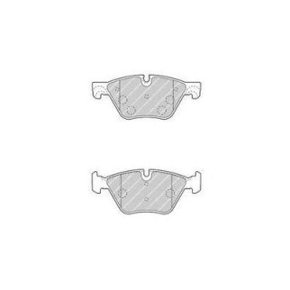 Колодки тормозные передние к-кт FERODO FDB4380 фото