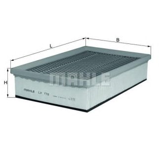 Фильтр воздушный KNECHT LX 778 фото