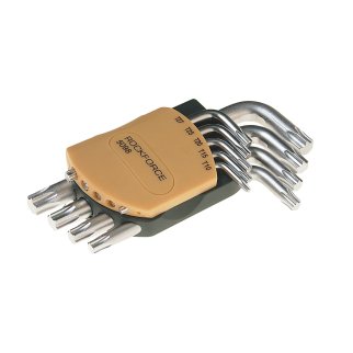 Набор ключей TORX Г-обр. T10-T50 9пр ROCK FORCE фото 2