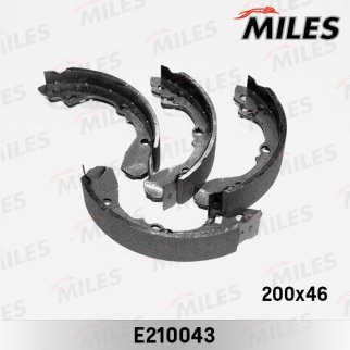 Колодки барабанные к-кт MILES E210043 фото
