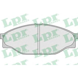 Колодки тормозные передние к-кт Lpr 05P927 фото