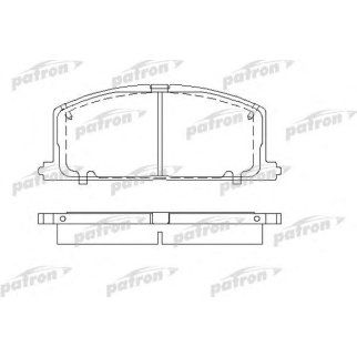Колодки тормозные PATRON PBP308 фото