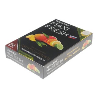 Ароматизатор водуха под сиденье MAXI FRESH (цитрус и манго) фото