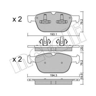 Колодки тормозные фото