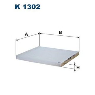 Фильтр салона FILTRON K 1302 фото