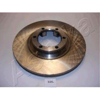 Диск тормозной передний вентилируемый ashika 60-05-520 фото