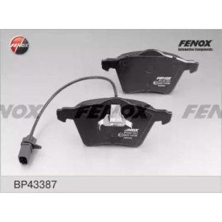 Колодки тормозные передние к-кт Fenox BP43387 фото