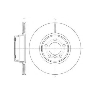 61452.10_диск тормозной передний! вентилир. BMW F30 2.8i 11> фото