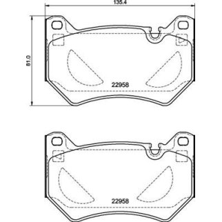 Колодки торм. для а/м Audi Q5 (16-) диск. перед. (PF 1005) фото 3
