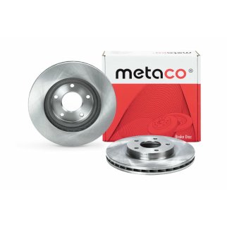 Диск тормозной передний вентилируемый metaco 3050-043 фото 2 Диск тормозной передний вентилируемый metaco 3050-043 фото 2