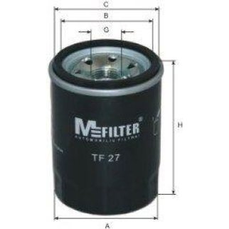 Фильтр масляный M-Filter TF27 фото