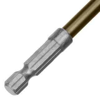 Сверло по металлу 6,0мм HSS, нитридтитановое покрытие, 6-гран. хвостовик MATRIX фото 4