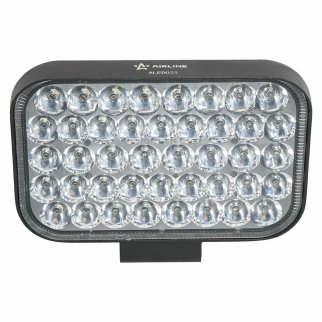 Фара светодиодная прямоугольная, 43 LED рассеянный свет, 43W (152х104х40) 12/24V (ALED021) фото 2