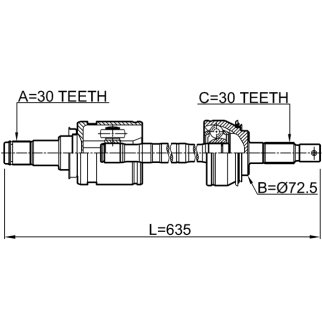 ШРУС наружный FEBEST 0114-KUN26 фото 2