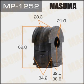 MP-1252_втулка стабилизатора переднего! d21 Nissan Qashqai (5Seat) 2.0DCi 07> фото