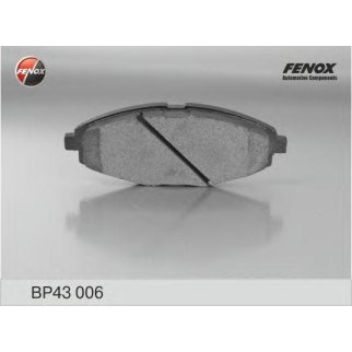 Колодки тормозные передние к-кт Fenox BP43006 фото