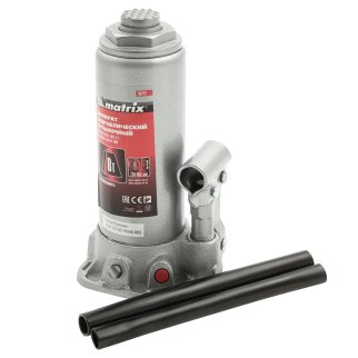Домкрат бутылочный 8т гидравлический 230–457мм MATRIX фото 4