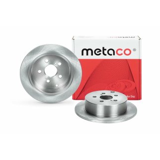 Диск тормозной задний metaco 3060-163 фото 3
