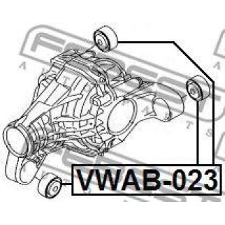 Сайлентблок дифференциала FEBEST VWAB-023 фото