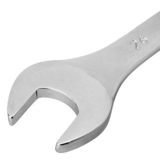 Ключ комбинированный 26 мм, CrV, матовый хром STELS фото 3