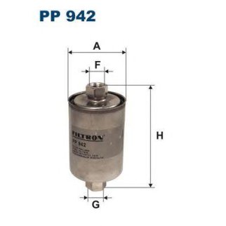 Фильтр топливный FILTRON PP 942 фото