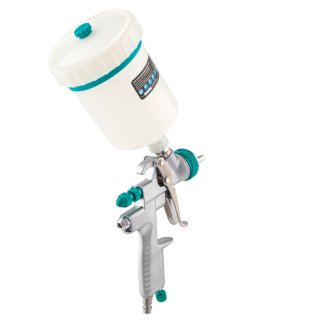 Краскопульт AG 901 LVMP проф. сопла 1,3мм и 1,1мм (верхний бачок) Stels фото 2