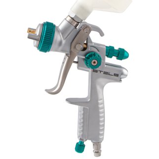 Краскопульт AG 901 LVMP проф. сопла 1,3мм и 1,1мм (верхний бачок) Stels фото 4