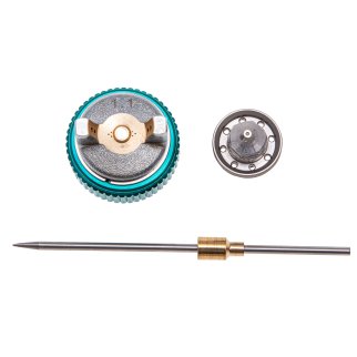 Краскопульт AG 901 LVMP проф. сопла 1,3мм и 1,1мм (верхний бачок) Stels фото 9