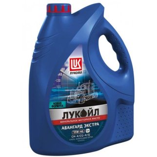 Масло моторное ЛУКОЙЛ АВАНГАРД ЭКСТРА 15W40 CG-4/SJ 5л мин. фото