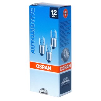 Лампа 12V 2W BA9s OSRAM ORIGINAL LINE 1 шт. картон 3796 фото 1