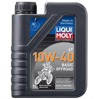 Масло моторное LIQUI MOLY Motorbike 4T Basic Offroad 10W-40 SL;JASO MA2 мин.1л фото