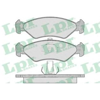 Колодки тормозные передн. фото