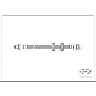 Шланг тормозной CORTECO 19025850 фото