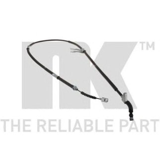 9045146_трос ручника левый! disc Toyota Avensis all 00> фото