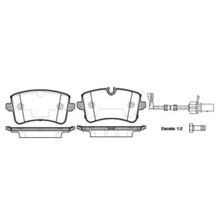 Колодки Audi A8 3.0FSi/4.2FSi/3.0TDi/4.2TDi Quattro 09&gt; Remsa фото