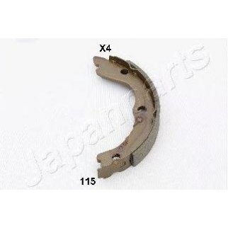 Колодки ручного тормоза к-кт Japanparts GF-115AF фото