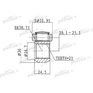Трипоид PATRON PTD005 фото