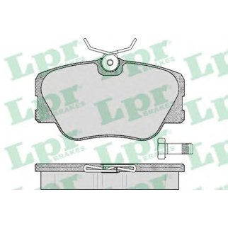 Колодки тормозные передние к-кт Lpr 05P280 фото