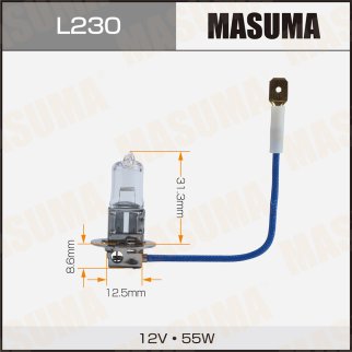 Лампа галогенная Masuma L230 фото