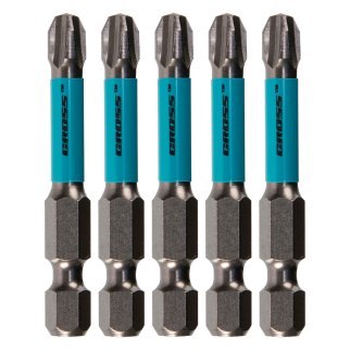 Набор бит торсионных PH3x50 мм, для ударных шуруповертов (5 шт.) GROSS фото