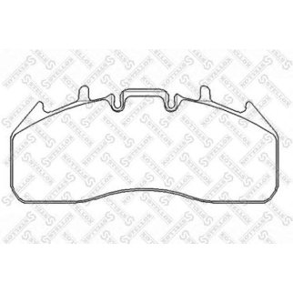 85-11432-SX_колодки диск.!29174 с р/к RVI Magnum/Premium,Volvo FM/FH13 фото