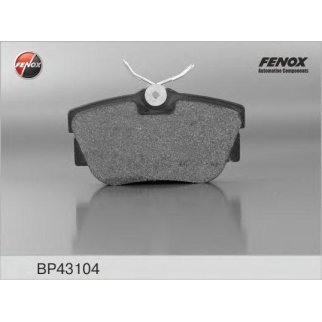 Колодки тормозные задние дисковые к-кт Fenox BP43104 фото
