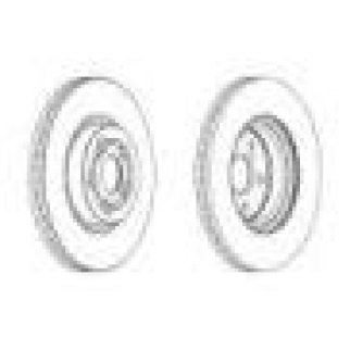 Диск тормозной передний TOYOTA Avensis FERODO DDF1315C фото