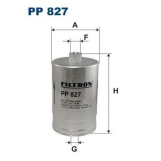 Фильтр топливный FILTRON PP 827 фото