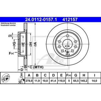 Диск тормозной задн, FIAT: CROMA 1.8 16V/1.9 D Multijet/2.2 16V 05-  OPEL: SIGNUM 1.8/1.9 CDTI/2.0 DTI/2.2 DTI/2.2 DTI 16V/2.2 direct/2.8/2.8 V6 Turbo/3.0 V6 CDTI фото