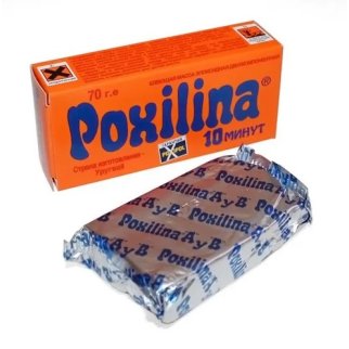 Холодная сваркапластилин 70г Poxilina Poxipol 40000 фото
