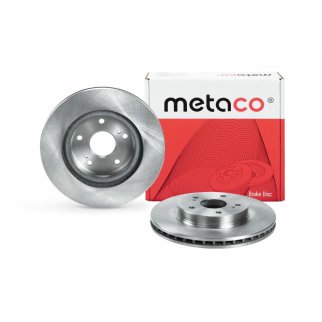 Диск тормозной передний вентилируемый metaco 3050-025 фото 3 Диск тормозной передний вентилируемый metaco 3050-025 фото 3